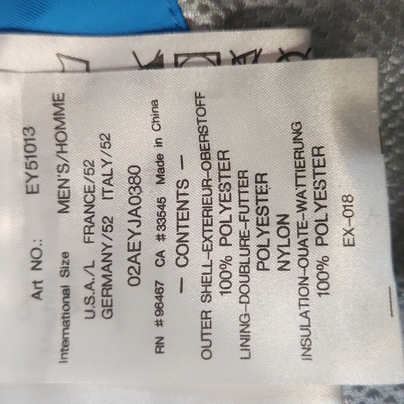 Phenix Blue Ski Jacket Sz Large - Picture 5 of 15